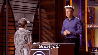 High Five Gordon Ramsay GIF by MasterChef Junior