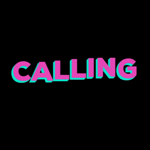 Calling #Logo #Goiania #Loja GIF