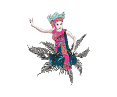 Dance Bali Sticker by Potato Head Family