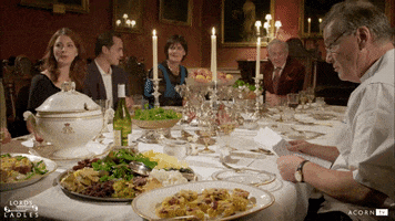 happy new year christmas GIF by Acorn TV