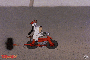 Tex Avery Motorcycle GIF by Boomerang Official