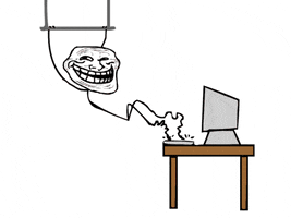 troll trolling GIF