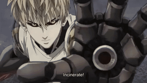 Inspiration One Punch Man Serious Punch Gif - Coluor Vows