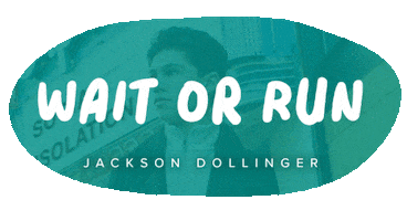 Song Title Lyrics Sticker by Jackson Dollinger