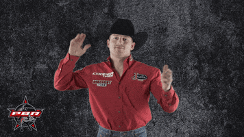 sarcastic 2019 iron cowboy GIF by Professional Bull Riders (PBR)