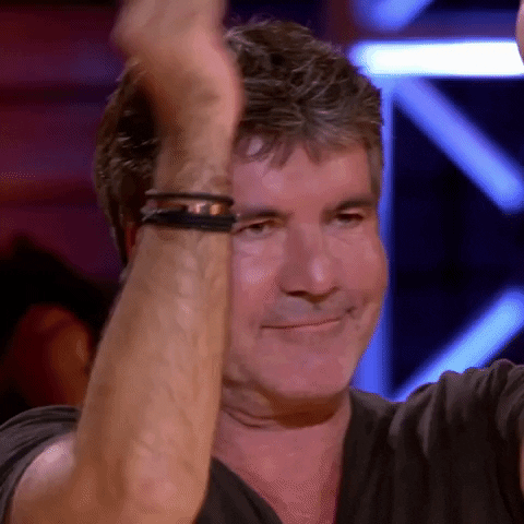 Simon Cowell Clap GIFs - Get the best GIF on GIPHY