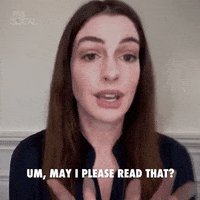 Read Anne Hathaway GIF by PBS SoCal