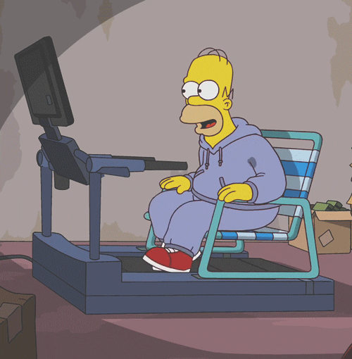 Lazy The Simpsons Gif