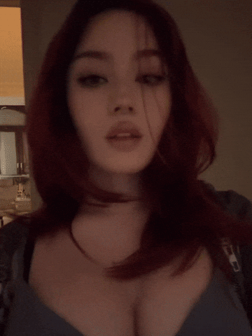 Cute Girl Flirting GIF