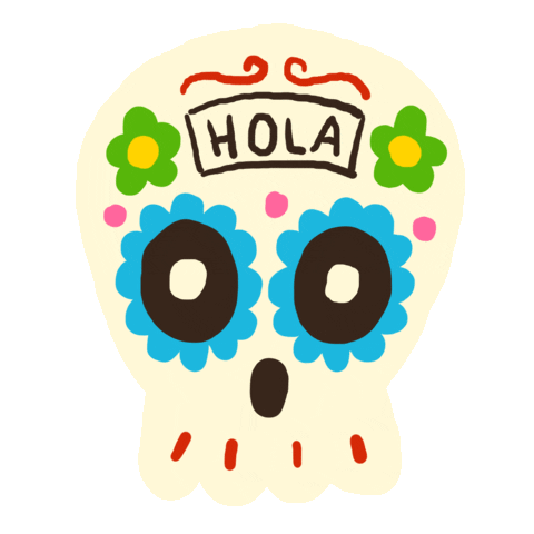 Day Of The Dead Mexico Sticker