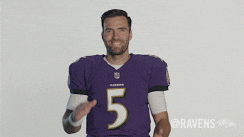 joe flacco thumbs up GIF by Baltimore Ravens
