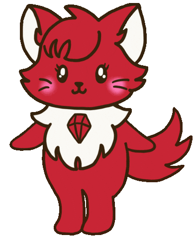 Cat ねこ Sticker