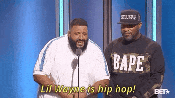 dj khaled lil wayne is hip hop GIF by BET Hip Hop Awards