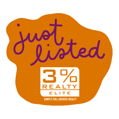 3percentrealtyelite Sticker