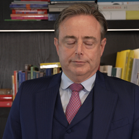 Bart De Wever Omg GIF by de_nva