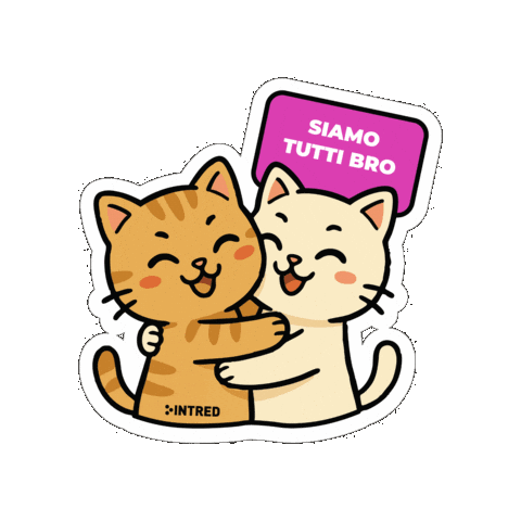 Milan Games Week Cat Sticker by INTRED