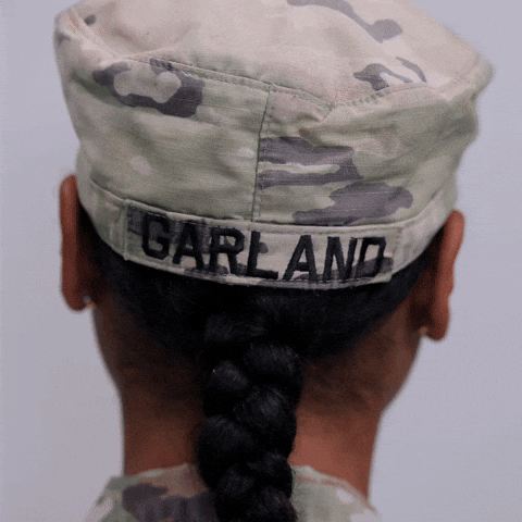 Serious Army GIF