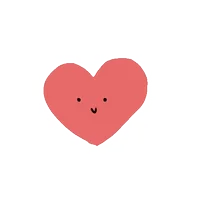 happy i love you Sticker by Patricia Tjandra