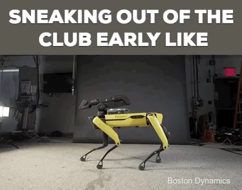 sneaking the club GIF