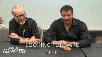 Looking Forward To It Comic Con GIF by StarTalk Radio with Neil deGrasse Tyson