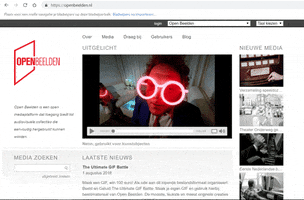 Sound And Vision Search GIF by Beeld en Geluid