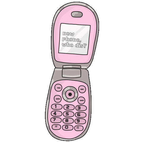Call Me Pink Sticker by Calypso Did It