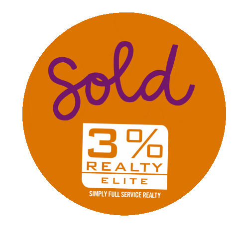3percentrealtyelite Sticker