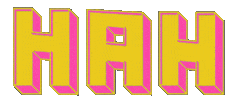 HAH comedy Sticker
