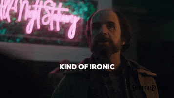 Ironic GIF by Blue Ice Pictures