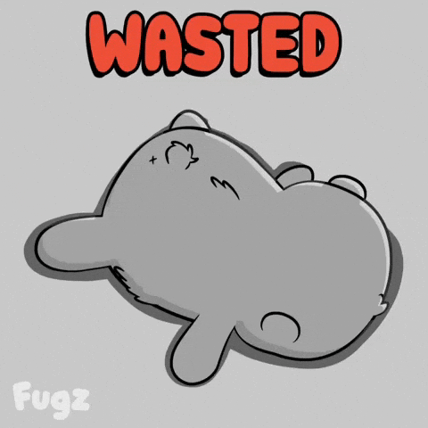 Im Dead Rest In Peace GIF by Fugz Official