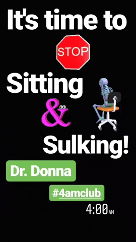 sitting it's time GIF by Dr. Donna Thomas Rodgers