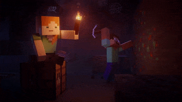 Tired Hurry Up GIF by Minecraft