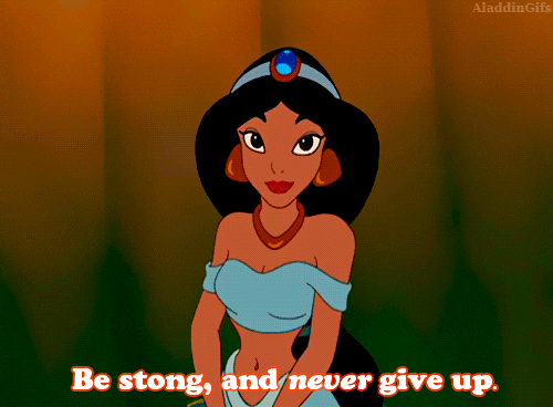 never give up disney GIF