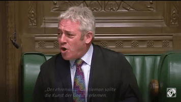 Speaker John Barcow GIF
