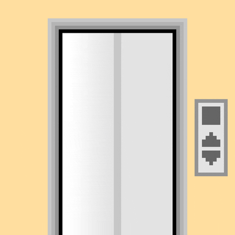 elevator doors clipart