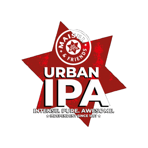 India Pale Ale Craft Beer Sticker by Brauerei_Maisel