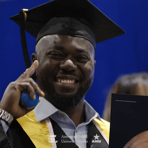 Dance Hug GIF by AmericanPublicUniversity