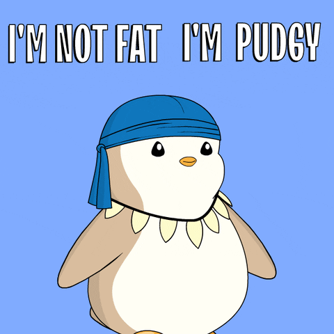 Penguin I Love Myself GIF by Pudgy Penguins