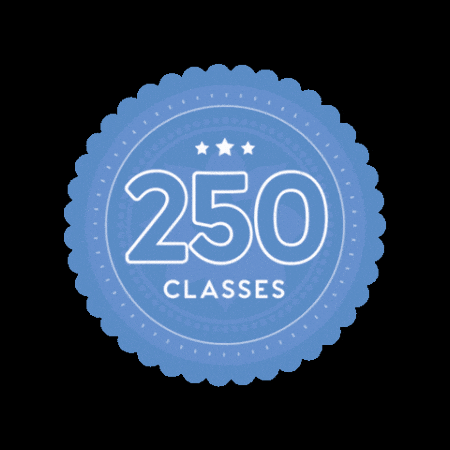 250 Classes GIF by Club Pilates Franklin Village