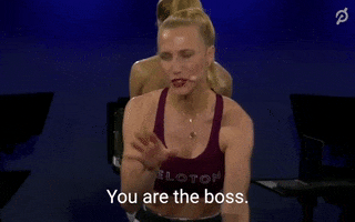You Are The Boss Fitness GIF by Peloton
