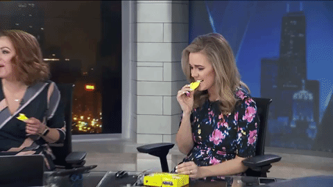 Easter Eating GIF by WGN Morning News - Find & Share on GIPHY