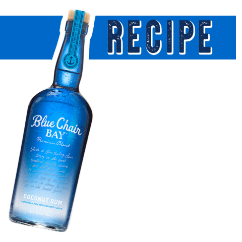 Recipe Coconut Sticker by Blue Chair Bay Rum