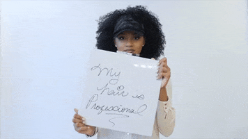 Afro Natural Hair GIF