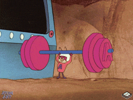 Working Out Super Hero GIF by Boomerang Official