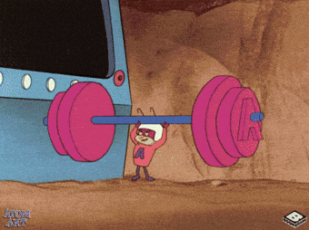 Working Out Super Hero GIF by Boomerang Official