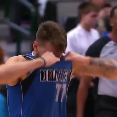 Luka Doncic Frustrated GIF