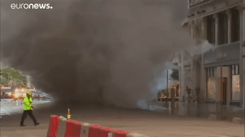 smoke steam GIF by euronews