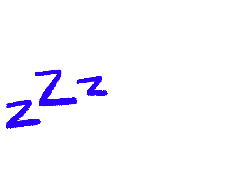 Tired Zzz Sticker by printmeggin for iOS & Android GIPHY