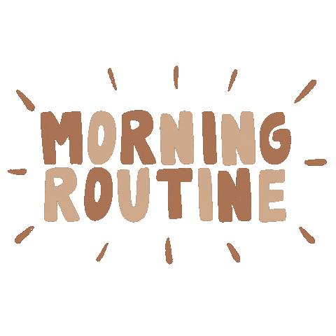 Morning Routine Sticker by West Nutrition Co