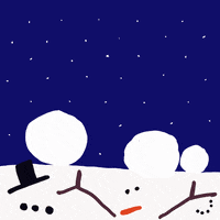 Snowman GIF by Leofine